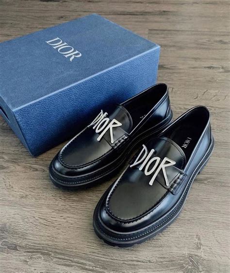 mens dior loafers|dior stussy loafers.